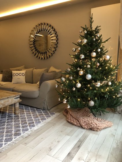 Umělý vánoční stromek FICHTE, výška 150 cm bez stojanu