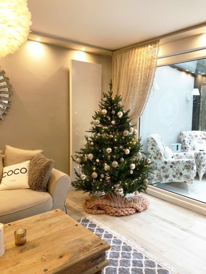 Umělý vánoční stromek FICHTE, výška 210 cm bez stojanu