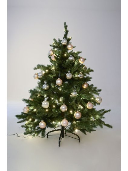 Umělý vánoční stromek NORDMANN LED, výška 120 cm bez stojanu