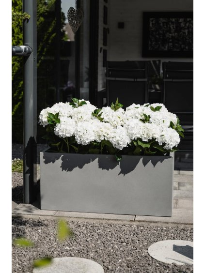 Truhlík MAXI, sklolaminát, šířka 100 cm, grafitově šedá