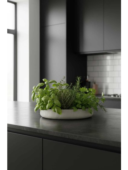 dekoschale fiberglas grau oryven 30x5 ki 01 4066147011121