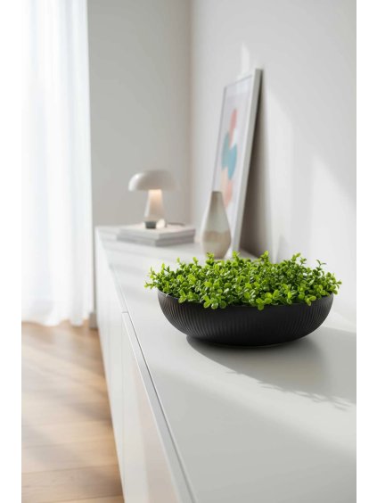 pflanzschale fiberglas anthrazit plana 34x9 ki 01 4066147011145