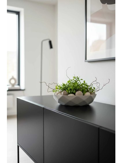 dekoschale fiberglas beton design grau cavero 33x7 ki 01 4066147011183