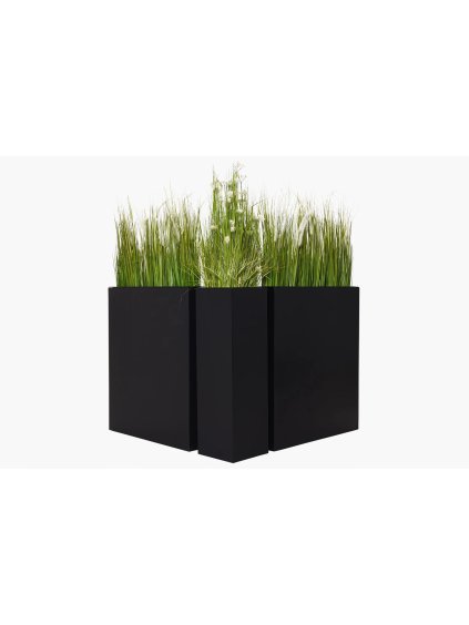 pflanzkuebel raumteiler eckelement anthrazit fiberglas corner 100x88x30 1