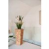 pflanzkuebel wasserhyazinthe natur geflochten wild 38x80 04 4260179349461