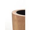 12654 10 kvetinac city sklolaminat vyska 80 cm bezovy vroubkovany