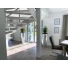 12663 9 kvetinac city sklolaminat vyska 100 cm stribrny lesk