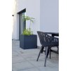 12702 19 kvetinac block sklolaminat 60x60x60 cm antracit
