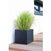 12705 25 kvetinac block sklolaminat 50x50x50 cm antracit