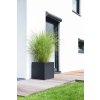 12705 17 kvetinac block sklolaminat 50x50x50 cm antracit