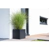 12705 19 kvetinac block sklolaminat 50x50x50 cm antracit