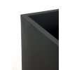 12756 9 kvetinac block pozink vyska 80 cm antracit vc zavlaz systemu
