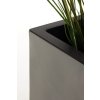 12762 7 kvetinac block pozink vyska 100 cm stribrny vc zavlaz systemu