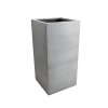 12801 3 hranaty kvetinac block sklolaminat vyska 80 cm beton design