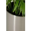 12903 6 kvetinac new rondo brouseny nerez 60x60 cm na koleckach