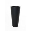 12984 8 kvetinac rondo classico sklolaminat vyska 80 cm antracit