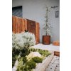 13023 4 kvetinac new rondo corten 40 cm hnedy