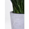 13068 7 kvetinac rondo classico sklolaminat vyska 80 cm beton design sedy