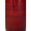 13149 12 kvetinac deluxe sklolaminat vyska 81 cm cerveno cerny lesk