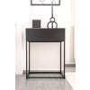 13239 11 moderni kvetinac na nozickach style ocel sirka 60 cm cerny mat