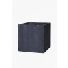 13284 10 kvetinac block sklolaminat vzhled kamene 50 x 50 x 50 cm antracit