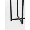 13419 3 kvetinac na vysokych nohach elevate cross ocel vyska 79 cm cerny mat