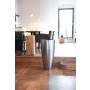 13509 10 exkluzivni kvetinac city sklolaminat vyska 80 cm stribrna metaliza