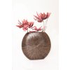 Luxusní váza ATENA, sklolaminát, výška 50 cm, bronz/měď