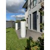 13587 9 kvetinac solerio sklolaminat vyska 100 cm bily mat