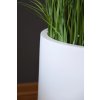 13590 11 kulaty kvetinac vekra vyska 50 cm sklolaminat bily