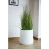 13593 6 kvetinac vekra vyska 40 cm sklolaminat bily