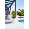 pflanzkuebel blumentopf weiss matt vekra 40 terrasse 04