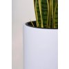 13674 19 kvetinac solerio vyska 80 cm sklolaminat bila