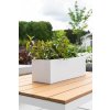 13737 11 truhlik flobo sklolaminat sirka 45 cm bily mat