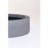 13866 10 miska na dekorace circulo sklolaminat 30 cm seda