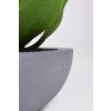13878 15 misa na kvetiny cuenco sklolaminat vyska 18 cm seda