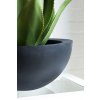 13881 12 misa na kvetiny cuenco sklolaminat vyska 18 cm antracit