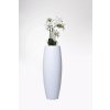 13998 10 kvetinac magnum sklolaminat vyska 100 cm bily mat