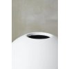 14418 6 kvetinac globo sklolaminat 40 cm bila