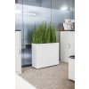 14448 11 kvetinac ofiro sklolaminat sirka 88 cm s kolecky bila