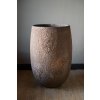 14589 6 kvetinac quant vlaknocement vyska 75 cm hnedy struktura