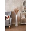 14619 10 vaza hydron sklolaminat vyska 80 cm bily