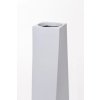 14619 15 vaza hydron sklolaminat vyska 80 cm bily