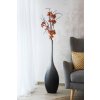 14715 8 vaza chantal sklolaminat vyska 100 cm cerno stribrna