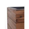 14772 9 dreveny kvetinac block drevo sirka 44 cm hnedy