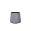 14823 10 kvetinac vekra sklolaminat vyska 40 cm beton design sedy