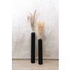 14895 10 vaza direto sklolaminat vyska 80 cm cerny mat