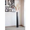 Váza/stojan na svíčky OBELISK, sklolaminát, výška 120 cm, černý mat