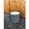 15081 6 venkovni kulaty kvetinac sklolaminat prumer 60 x vyska 50 cm ral 7023 betonova seda