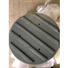 15081 8 venkovni kulaty kvetinac sklolaminat prumer 60 x vyska 50 cm ral 7023 betonova seda